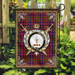 Clan MacIntyre Modern Tartan Crest Garden Flag - Celtic Thistle JF48 Clan MacIntyre Tartan Today