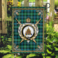 Clan Clan MacKenzie Ancient Tartan Crest Garden Flag - Celtic Thistle EY72 Clan Garden Clan MacKenzie