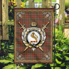 Clan MacKintosh Hunting Weathered Tartan Crest Garden Flag - Celtic Thistle WH98 Clan MacKintosh / MacIntosh Tartan Today