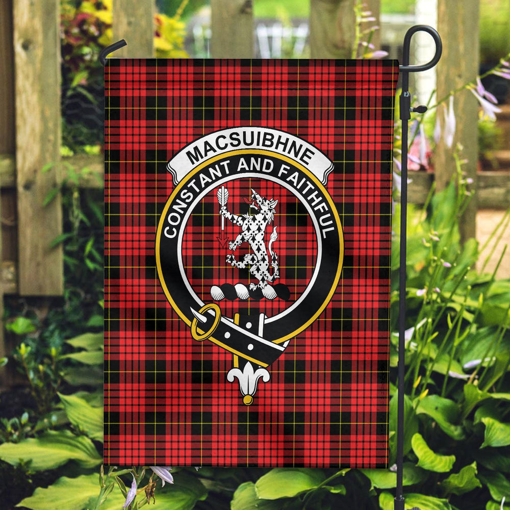 Clan MacSuibhne Tartan Crest Garden Flag GO69 Clan Garden Tartan Today