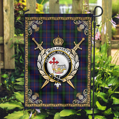 Clan McClafferty Tartan Crest Garden Flag - Celtic Thistle SM67 Clan Garden Tartan Today