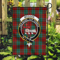 Clan McCook Tartan Crest Garden Flag RQ68 Clan Garden Tartan Today
