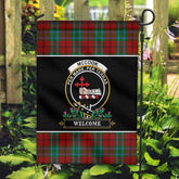 Clan McCook Tartan Crest Garden Flag - Welcome MS21 Clan Garden Tartan Today