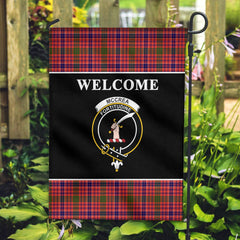 Clan McCrea Tartan Crest Black Garden Flag JA94 Clan Garden Tartan Today