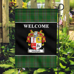 Clan McGrath Tartan Crest Black Garden Flag FD59 Clan Garden Tartan Today