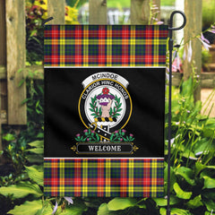 Clan McIndoe Tartan Crest Garden Flag - Welcome WU24 Clan Garden Tartan Today