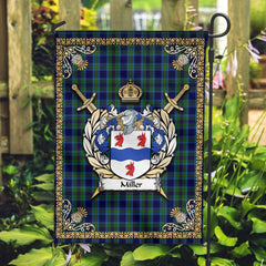 Clan Miller Tartan Crest Garden Flag - Celtic Thistle PF24 Clan Garden Tartan Today