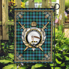 Clan Mitchell Ancient Tartan Crest Garden Flag - Celtic Thistle UK14 Clan Garden Tartan Today
