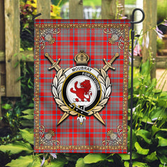Clan Moubray Tartan Crest Garden Flag - Celtic Thistle OI45 Clan Moubray Tartan Today