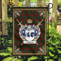 Clan Murdoch Tartan Crest Garden Flag - Celtic Thistle OK65 Clan Garden Tartan Today