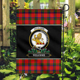 Clan Nicolson Modern Tartan Crest Garden Flag - Welcome XG67 Clan Nicolson Tartan Today