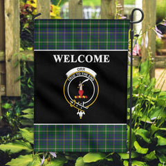 Clan Orr Tartan Crest Black Garden Flag VL79 Clan Garden Tartan Today