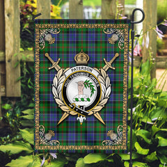 Clan Clan Paterson Tartan Crest Garden Flag - Celtic Thistle CB84 Clan Paterson Tartan Today