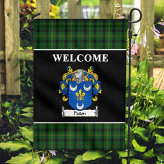 Clan Paton Tartan Crest Black Garden Flag YR97 Clan Garden Tartan Today