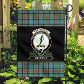 Clan Clan Porterfield Tartan Crest Garden Flag - Welcome VV34 Clan Garden Tartan Today