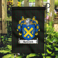 Clan Renwick Tartan Crest Garden Flag NR58 Clan Garden Tartan Today