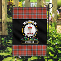 Clan Clan Robertson Weathered Tartan Crest Garden Flag - Welcome AV28 Clan Robertson Tartan Today
