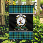 Clan Rollo Ancient Tartan Crest Garden Flag - Welcome QV15 Clan Rollo Tartan Today