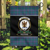 Clan Sandilands Tartan Crest Garden Flag - Welcome EK11 Clan Sandilands Tartan Today
