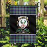 Clan Stevenson Tartan Crest Garden Flag - Welcome SX64 Clan Stevenson Tartan Today