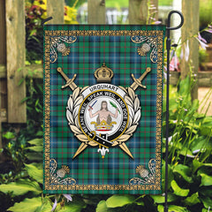 Clan Urquhart Ancient Tartan Crest Garden Flag - Celtic Thistle PQ94 Clan Urquhart Tartan Today