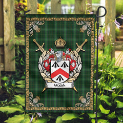 Clan Walsh Tartan Crest Garden Flag - Celtic Thistle BI57 Clan Garden Tartan Today