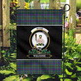 Clan Wood Tartan Crest Garden Flag - Welcome UK10 Clan Wood Tartan Today