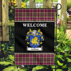 Clan Gardner Tartan Crest Black Garden Flag VS63 Clan Garden Tartan Today