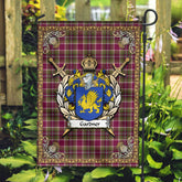 Clan Gardner Tartan Crest Garden Flag - Celtic Thistle QI73 Clan Garden Tartan Today