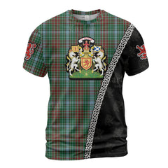 Personalized Clan Gayre Tartan Shirt with Scotland Coat of Arms & Custom Name NV13