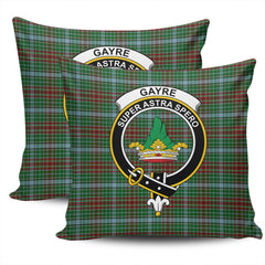 Clan Gayre Tartan Crest Pillow Cover ZD92 Clan Gayre Tartan Today