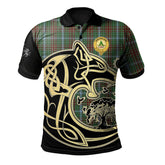 Clan Gayre Tartan Polo Shirt Viking Wolf TP89 Gayre Tartan Tartan Polo