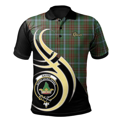 Clan Gayre Tartan Polo Shirt - Believe In Me Style