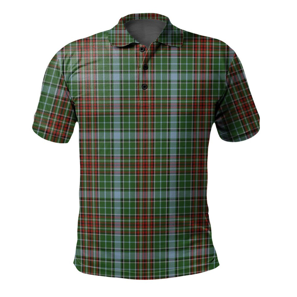 Clan Gayre Tartan Polo Shirt ML13 Gayre Tartan Tartan Polo
