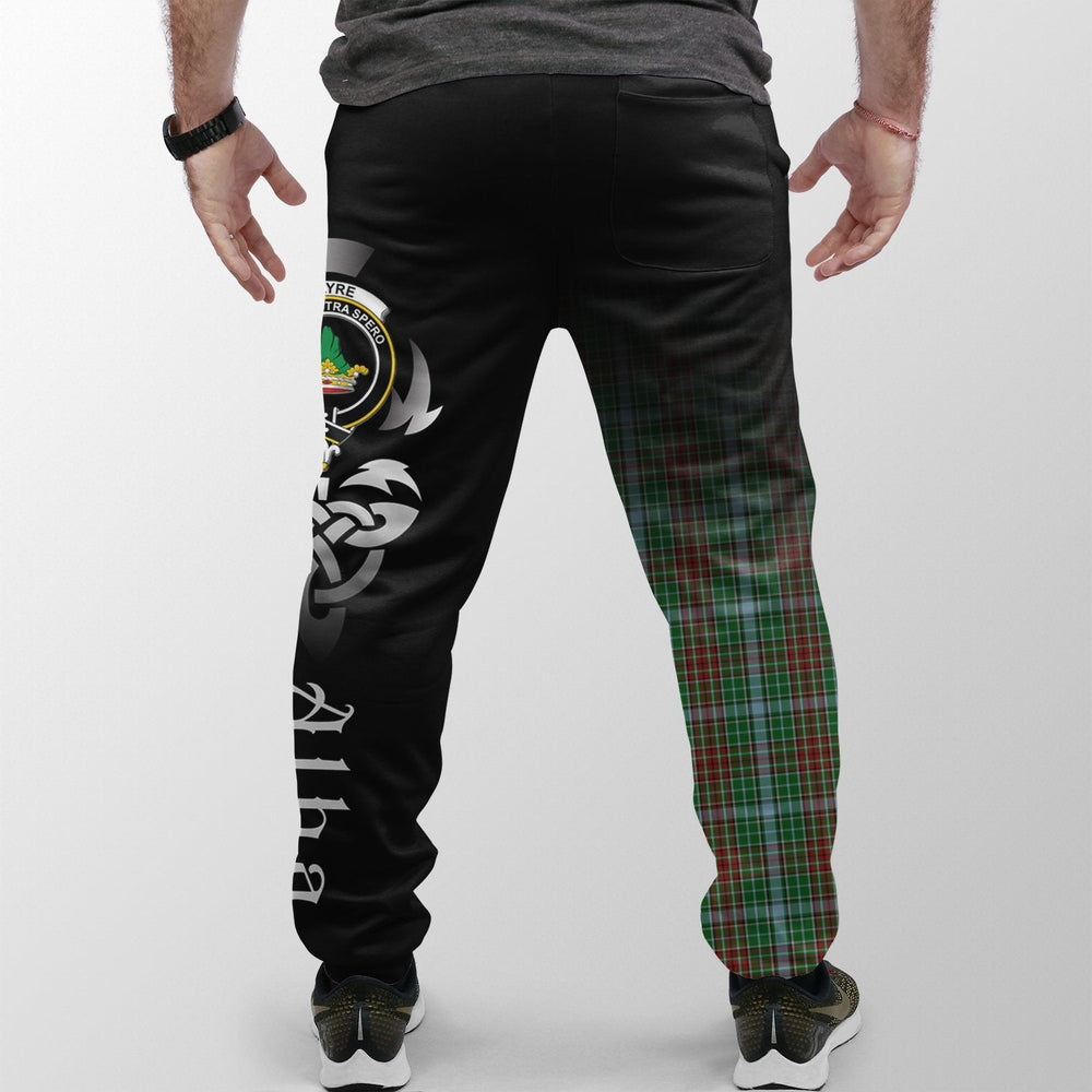 Clan Gayre Tartan Crest Jogger Sweatpants Alba Celtic Style CZ65 Clan Gayre Tartan Today
