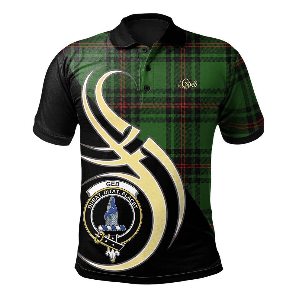 Clan Ged Tartan Polo Shirt - Believe In Me Style HG70 Ged Tartan Tartan Polo