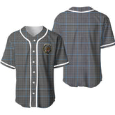 Clan Gladstone Tartan Unisex Baseball Jersey JD76UO85 Clan Hall Tartan Today