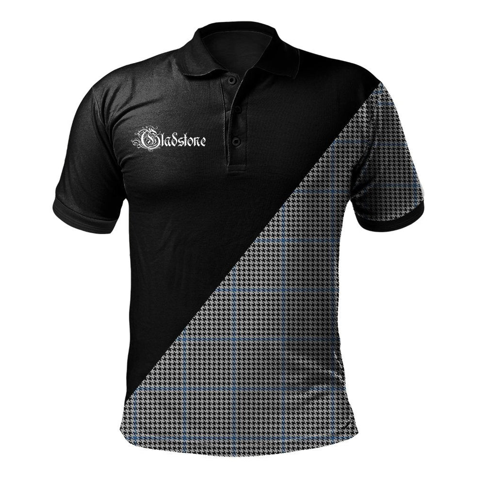 Clan Gladstone Clan - Military Polo Shirt AS23 Gladstone Tartan Tartan Polo
