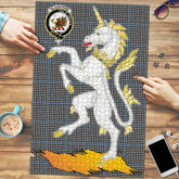 Clan Gladstone Tartan Crest Unicorn Scotland Jigsaw Puzzles Gift For Family OX36 Clan Borthwick Tartan Today