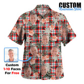 Clan Glasgow District Tartan Custom Face Hawaiian Shirt – Unisex Gift for Family Members, Summer Party IQ21 Glasgow District Tartan Tartan Hawaii Shirt