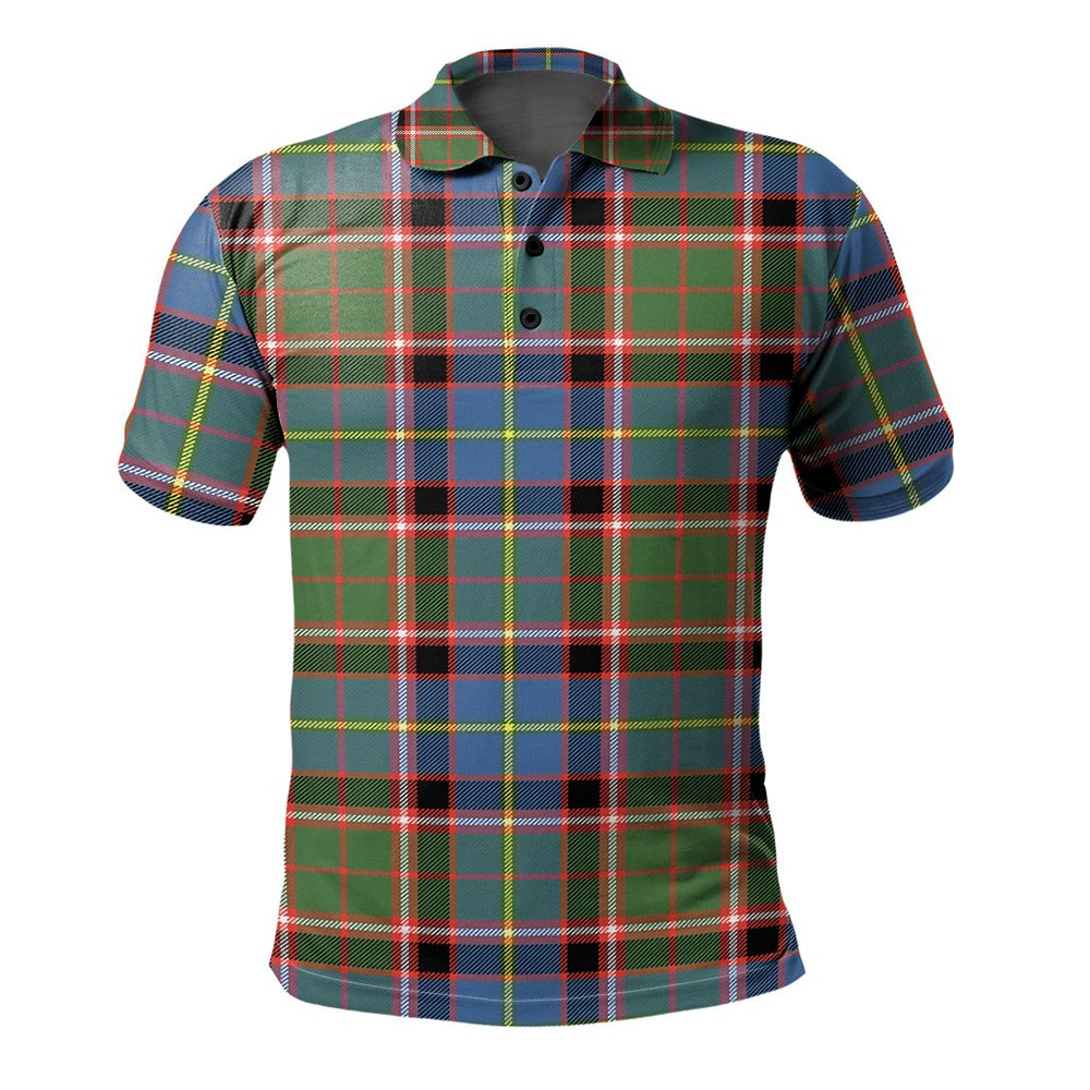Clan Glass Tartan Polo Shirt TP63 Glass Tartan Tartan Polo