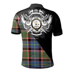 Clan Glass Clan - Military Polo Shirt HO80 Glass Tartan Tartan Polo