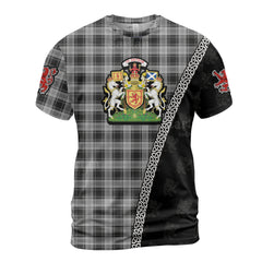 Personalized Clan Glen Tartan Shirt with Scotland Coat of Arms & Custom Name CA63