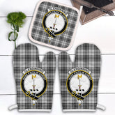 Clan Glendinning Tartan Crest Oven Mitt And Pot Holder (2 Oven Mitts + 1 Pot Holder) HR91 Clan Glen Tartan Today