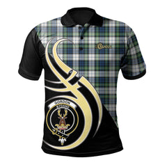 Clan Gordon Dress Ancient Tartan Polo Shirt - Believe In Me Style EU62 Gordon Dress Ancient Tartan Tartan Polo