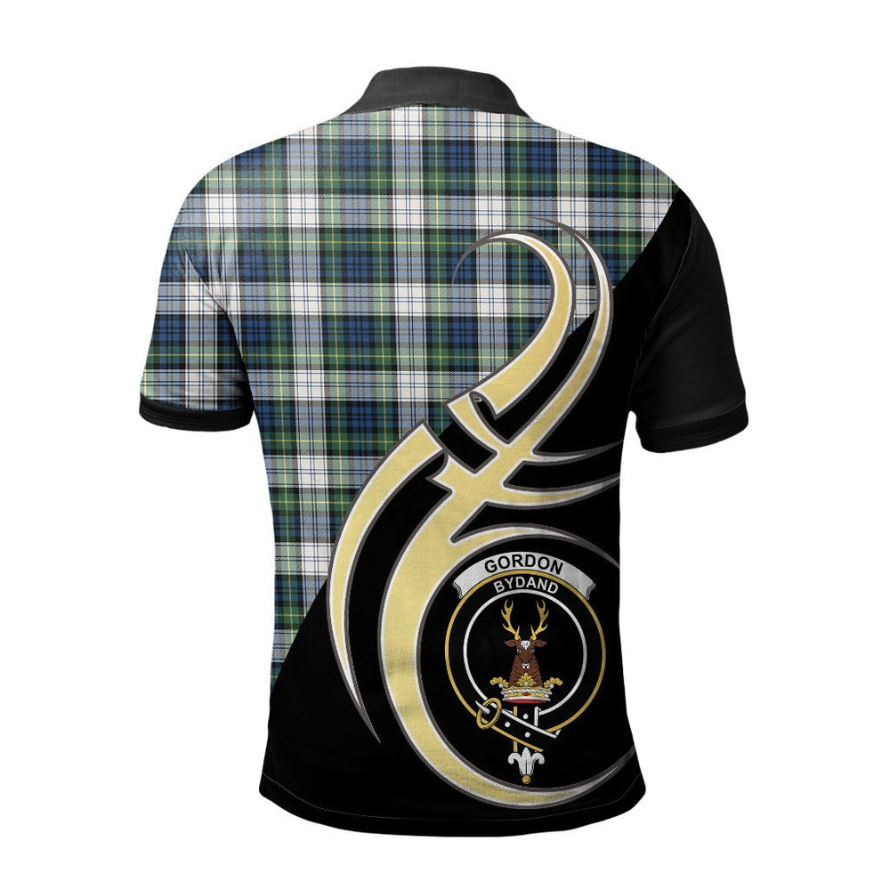 Clan Gordon Dress Ancient Tartan Polo Shirt - Believe In Me Style EU62 Gordon Dress Ancient Tartan Tartan Polo
