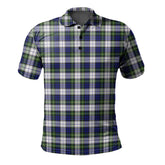Clan Gordon Dress Modern Tartan Polo Shirt RL23 Gordon Dress Modern Tartan Tartan Polo