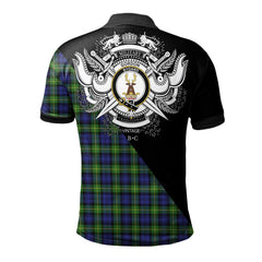 Clan Gordon Modern Clan - Military Polo Shirt DL59 Gordon Modern Tartan Tartan Polo