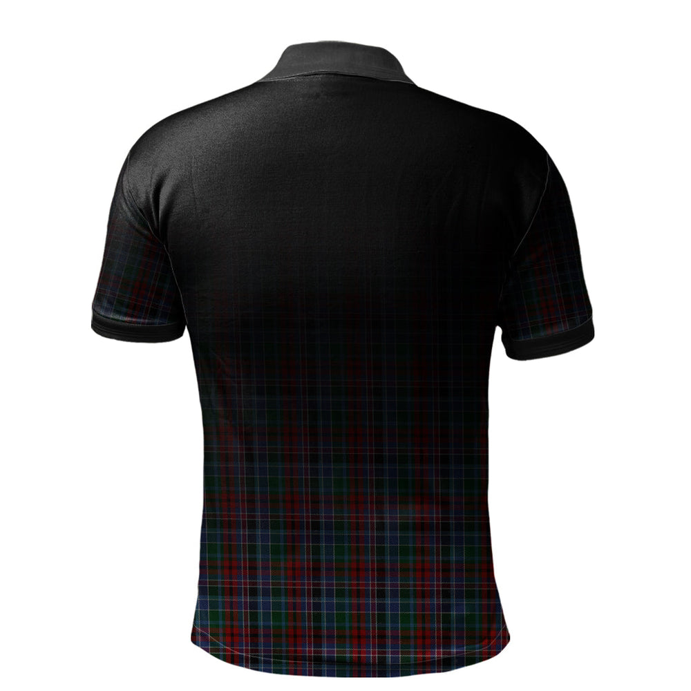 Clan Gordon Red 01 Tartan Polo Shirt - Alba Celtic Style LW71 Gordon Red 01 Tartan Tartan Polo