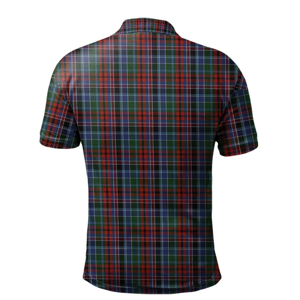 Clan Gordon Red 01 Tartan Polo Shirt BF38 Gordon Red 01 Tartan Tartan Polo